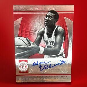 2013 Totally Certified Signatures Red #209 NY Knicks Dave Stallworth #’d 16/99